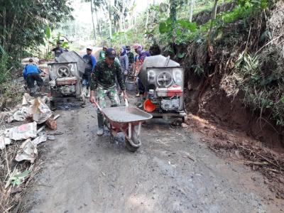 Satgas TMMD Percepaypt Pembangunan Sasaran Fisik