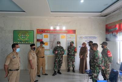 dandim-batang-tinjau-kesiapan-posko-ppkm-mikro