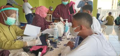 Lindungi dari Covid-19, 72 Calon Paskibraka Divaksinasi