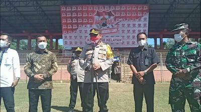 Polres Batang Gelar Vaksinasi Merdeka Candi