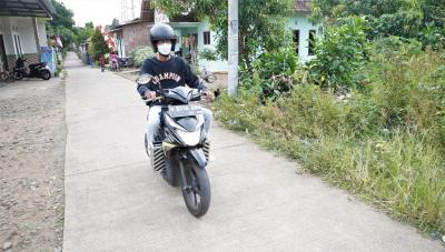 MENUJU RUMAH PELANGGAN