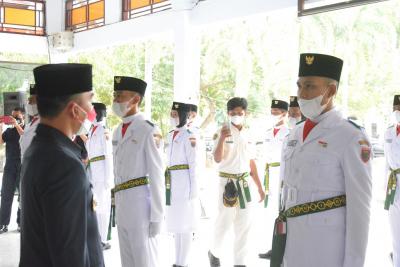 Bupati Batang Kukuhkan 75 Paskibraka Jelang HUT Kemerdekaan RI