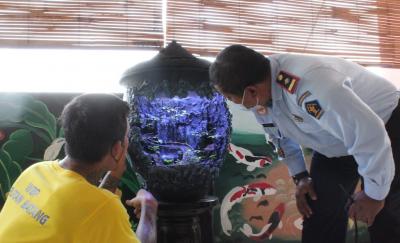 LIHAT HASIL PEMBUATAN GENTONG PEMANDANGAN ALAM