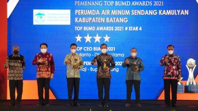 PUDAM Sendang Kamulyan Batang Raih TOP Award 2021