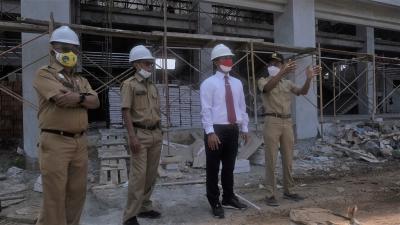 Bupati Batang Optimis GOR In Door Batang Tahun 2022 Sudah Bisa Digunakan