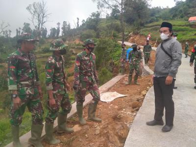 Kades Gerlang Terpukau Pembangunan Cepat Terealisasi