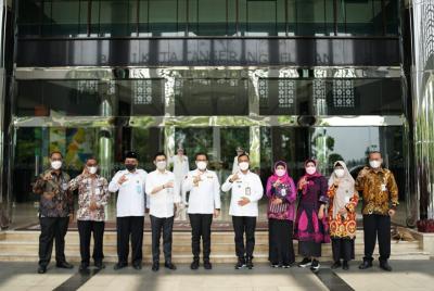 Pemkab Batang Berguru Administrasi Kependudukan di Pemkot Tangerang Selatan