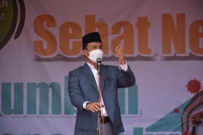 BUPATI BATANG MINTA 18 HARI KE DEPAN SUDAH 70%