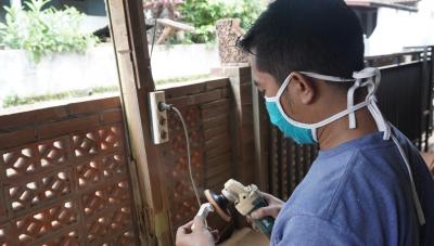 PELATIHAN PENGOLAHAN LIMBAH KAYU