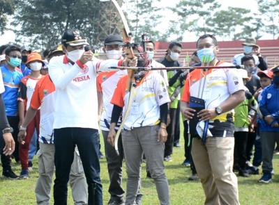 PEMBUKAAN BUPATI CUP PANAHAN JUNIOR