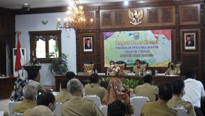 Rakor POK APBD 2021, Bupati Batang Minta Tender Yang Belum Selesai Segera Diselesaikan
