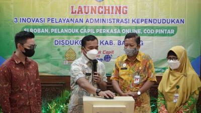 Launching 3 Pelayanan Administrasi Kependudukan