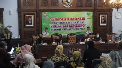 Pelaksanaan Bantuan Sembako di Batang Sudah Terealisasikan Ke KPM