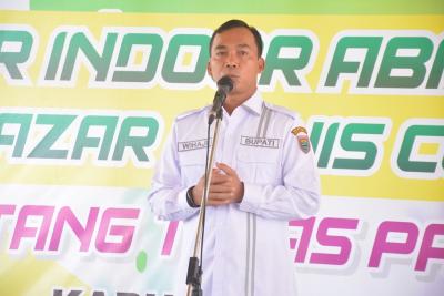 Wujudkan Impian Masyarakat, Bupati Batang Resmikan GOR Indoor Abirawa 