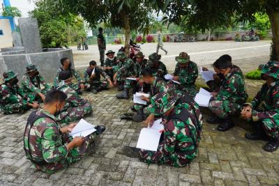 Tingkatkan Kompetensi, Kodim Batang Gelar Latnister