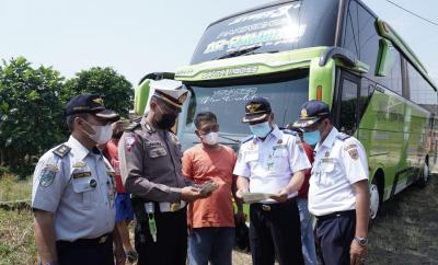 Dishub Batang Cek Kesiapan Armada Bus Lebaran