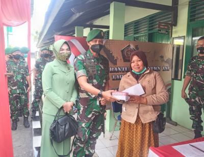 Efisienkan Birokrasi, Kodim Batang Salurkan BTPKLWN