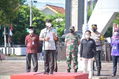 BUPATI BATANG IMBAU LONJAKAN PEMUDIK
