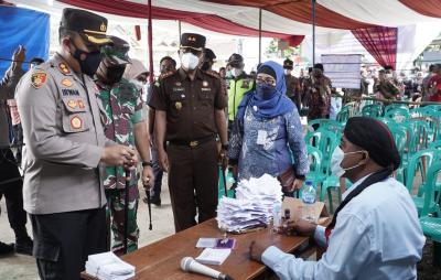 TINJAU PILKADES TAHAP PERTAMA di BATANG