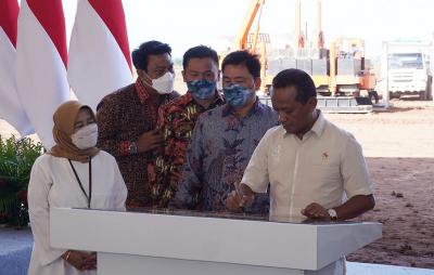 PELETAKAN BATU PERTAMA PMDN KITB