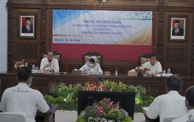 Ingin Tertib Administrasi Pembangunan, Pemkab Batang Gelar Rakor POK