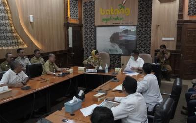 Pemkab Batang Bersama Kementrian PUPR Rancang Penanganan Sungai Sambong