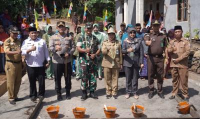 TMMD Sengkuyung Tahap II Dimulai, Bangun Ratusan Jalan Desa Karangtengah Batang