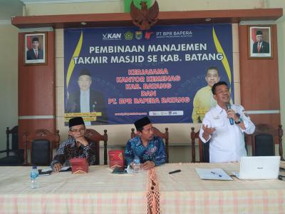 Bapera Siap Talangi Renovasi Masjid di Batang