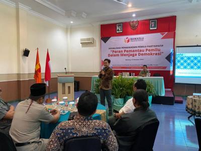 Bawaslu Batang Ajak Ormas Jadi Lembaga Pemantau Pemilu 2024
