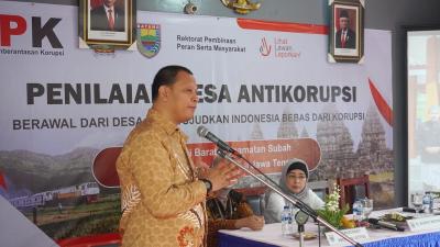 KPK RI Nilai Desa Kemiri Barat Batang Sebagai Desa Antikorupsi