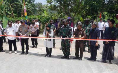 Akses Jalan Dukuh di Desa Madugowongjati Batang Telah Dibangun