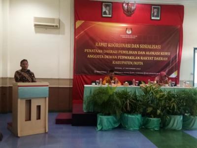 Ketua KPU Batang: Penataan Kursi Dapil di Pemilu 2024 Masih Tetap Sama