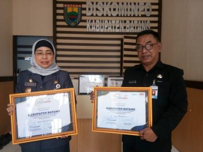 Program Smart City, Pemkab Batang Raih Dua Penghargaan Sekaligus