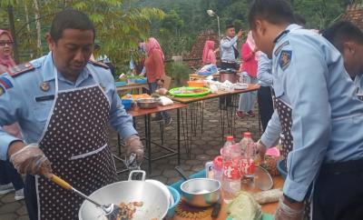 Kalapas Eks Karesidenan Pekalongan Beradu Masak Sayur Lodeh