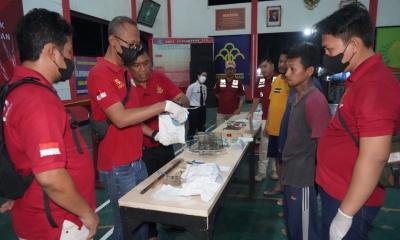Wujudkan Nataru Aman, Aparat Gabungan Razia Lapas Batang