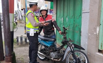 Tekan Lakalantas, Satlantas Batang Gelar Operasi Keselamatan Candi