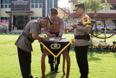 Lantik Pejabat Utama, Kapolres Minta Tunjukkan Kerja Nyata