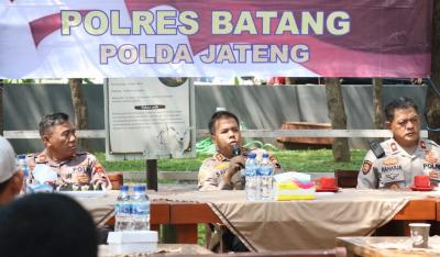 Jumat Curhat, Polres Batang Tampung Keluhan Warga