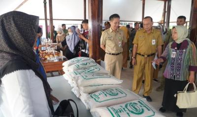 Dishanpan Jateng Gelar Gerakan Pangan Murah di Batang