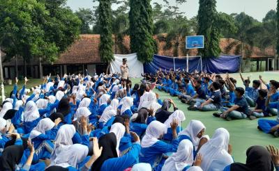 Pelajar Diajak Disiplin Berlalulintas