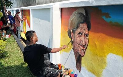 19 Tahun Bapera, Belasan Perupa Pamerkan Mural