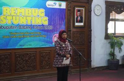 Pj Bupati Batang Minta, Angka Stunting Tahun 2023 Menurun Lagi