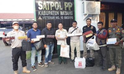 Satpol PP Batang Sita 15.560 Rokok Ilegal