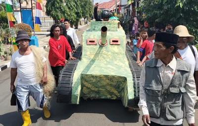 Rayakan Kemerdekaan, Warga Sambong Kebon Kendarai 