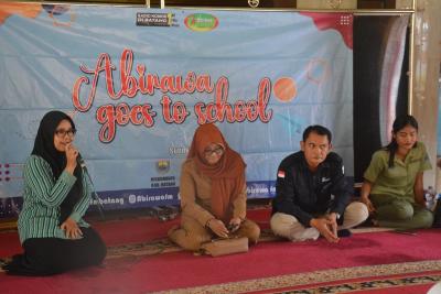 Program Goes To School, Abirawa Fm Batang Minta Pelajar Tangkal Hoaks