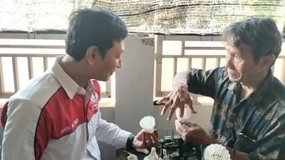 Shuttlecock Asal Batang Jadi Rujukan Pengrajin Tegal