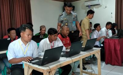 Tak Mau Kalah, Napi juga Ikut Asesmen Nasional
