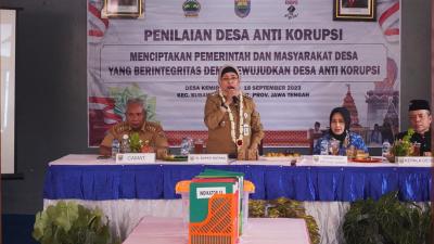 KEMBAR Batang Dinyatakan Jadi Desa Antikorupsi di Jateng Dengan Kriteria Istimewa