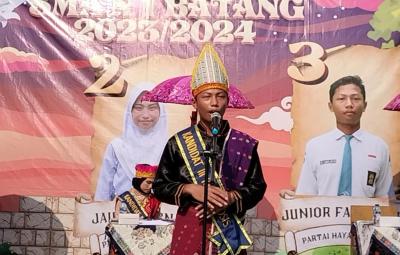 Berlatih Demokrasi, Kandidat Pilketos Berorasi Kampanyekan Program OSIS