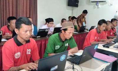 Efektifkan Jaringan, Napi dan Peserta PKBM Serentak ANBK